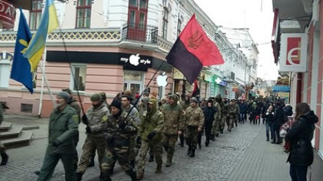 «Правый сектор» в Тернополе требует от полиции прекратить преследования активистов