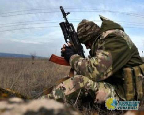 В Донбассе контрактник ВСУ пополнил список небоевых потерь, застрелившись из автомата