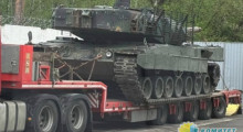 Первый американский танк Abrams доставили в Москву