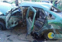 На Донбассе взорвался автомобиль с сотрудниками СБУ
