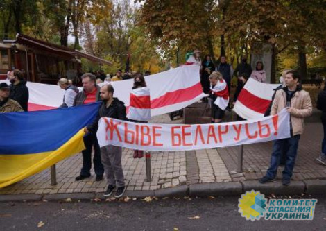 «За украинскую Украину без проклятых ж*дов и м*скалей»
