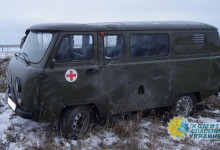 Несмотря на договоренности, ВСУ расстреляли санитарный автомобиль под Докучаевском