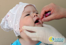 В Украине началась новая вспышка полиомиелита