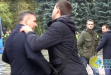 Невменяемый Парасюк снова набросился на людей с кулаками