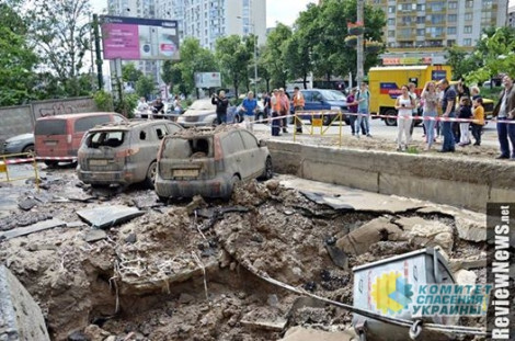 Владимир Олейник: прогулки по Киеву напоминают ходьбу по «минному полю»