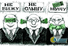Украинцы верят в борьбу с коррупцией на уровне статистической погрешности