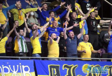 УЕФА расследует поведение украинских фанатов во время матча Россия—Украина на ЧЕ по футзалу