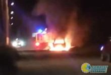 В Бердянске взорвалась машина главы администрации района