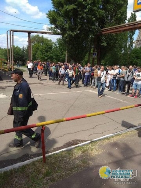 Украинский металлургический гигант «АрселорМиттал Кривой Рог» остановил работу