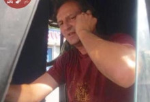 Водитель маршрутки на Вишневое избил полицейского из-за замечания