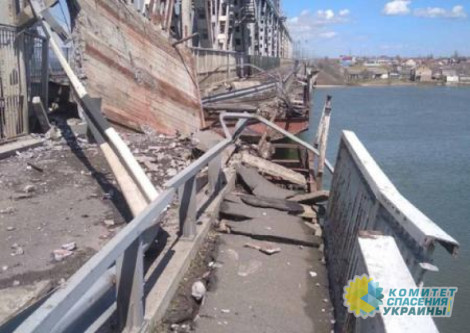По мосту в районе Затоки был нанесен ракетный удар
