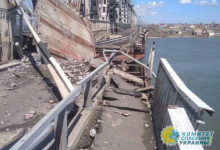 По мосту в районе Затоки был нанесен ракетный удар
