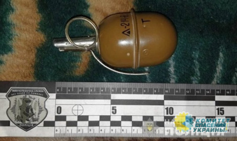 В Запорожской области пьяный АТОшник бросил гранату в людей