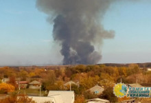 В Харьковской области загорелся военный полигон