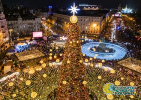 В Киеве установят главную новогоднюю ёлку