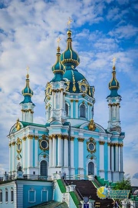 Рада не смогла с первой попытки передать Константинополю Андреевскую церковь в Киеве