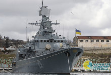 Самый большой корабль Украины сломался сразу после ремонта