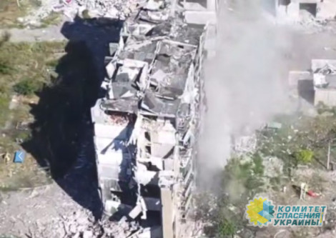 В Красноармейске ВСУ ставят миномёты на крышах многоэтажек