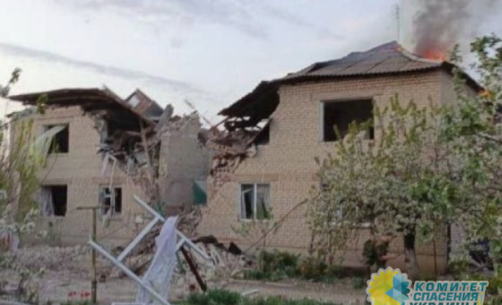 Украинские фашисты обстреляли жилые дома в Токмаке Запорожской области