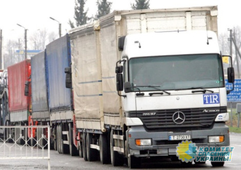 На Украине дальнобойщики заблокировали трассу Киев–Одесса