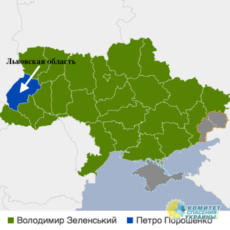 Азаров прокомментировал электоральную карту Украины