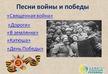 В Украине уволили учителя за разучивание с детьми песен «Катюша» и «Священная война»