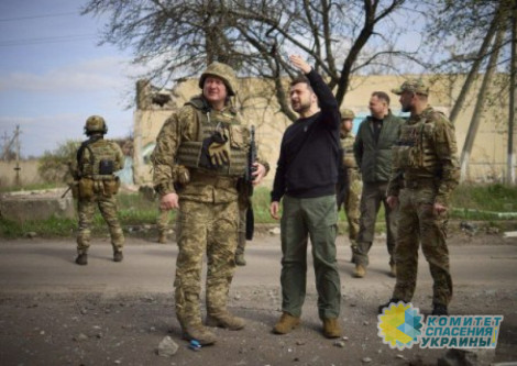 Зеленский прогулялся по Авдеевке