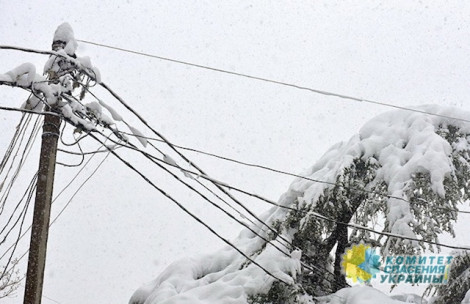 Пять населенных пунктов Украины остались без электроэнергии