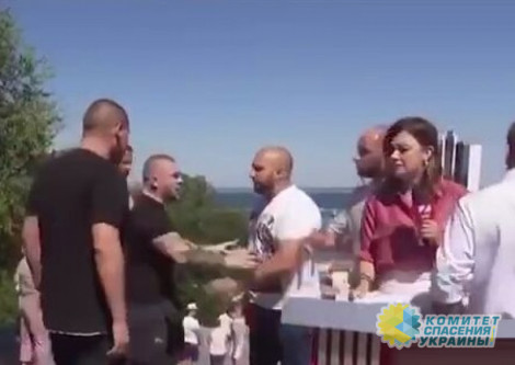 В Одессе на День Независимости Нацкорпус разбушевался