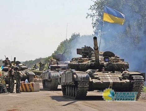 Порошенко и не думает о мире, посылая танки на передовую