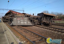 Во Львовской области произошла крупная авария на железнодорожном полотне