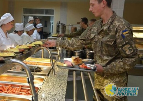 Украинских солдат кормят российской картошкой