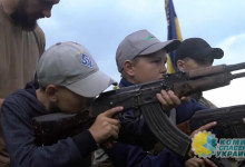 Украинских детей с младых ногтей учат убивать и ненавидеть