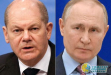 Шольц и Путин обсуждали Украину 1.5 часа