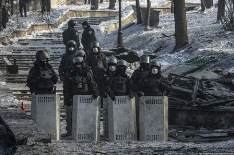 Четырем "беркутовцам" объявлено подозрение по событиям во время майдана