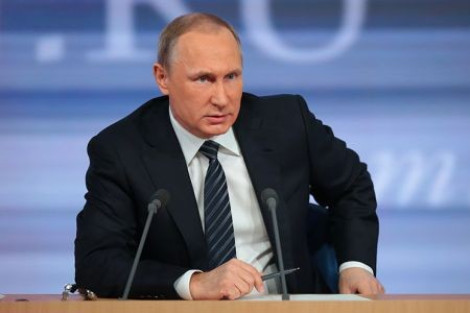 Путин: РФ не может отдать "на съедение" русскоязычное население Донбасса
