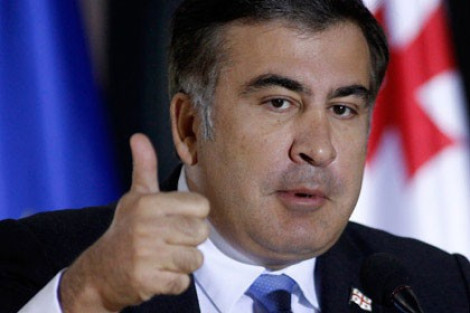 Михаил Саакашвили играет роль Михаил Саакашвили - психолог