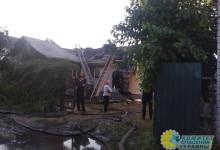 У грантоеда Шабунина горел дом в Киеве