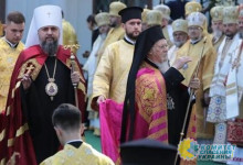 Варфоломей в Киеве провёл литургию