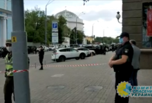Террорист захватил отделение банка в бизнес-центре Киева