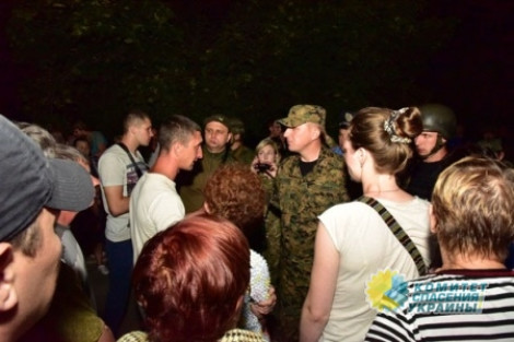 Жители прифронтового Дзержинска взбунтовались против Киева