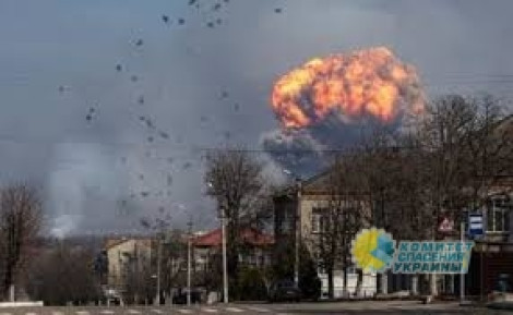 На военных складах в Балаклее снова гремят взрывы
