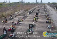 В Мелитополе загодя заготавливают пустые могилы