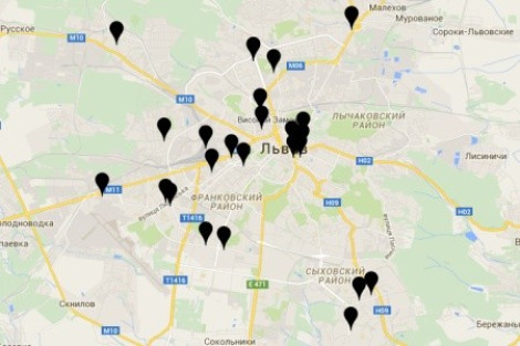 Дорогами русофобии: во Львове создали "черную карту" магазинов и ресторанов с русской музыкой