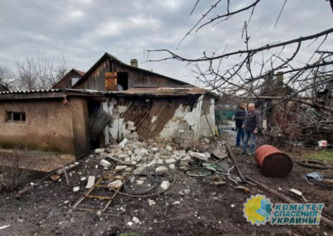 Украинские войска обстреляли Михайловку