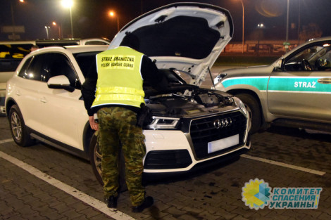 В Польше украинец украл из проката дорогой новенький Audi