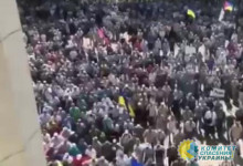 «Мирные» пенсионеры силовых структур штурмовали здание Рады