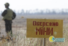 Усилиями Киева земля Донбасса превращена в минное поле