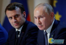 Макрон и Путин обсудили Украину