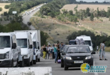 Украинские террористы ударили по КПП в Васильевке